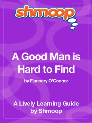 a good man is hard to find author